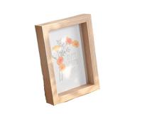 RUWLFE Cadre Photo 4 pièces, for affichage de table, Portraits famille mariage, décoration bureau et maison Pour Maison, Bureau(Beige,8inch 15.2x20.3cm)