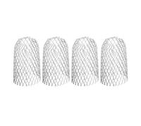 RUWLFE Ensemble de filtres Drainage en Acier Inoxydable, 12 pièces, Grille Aluminium, Solution Efficace for Les Drains clairs pour Maison,Fossé,Égou