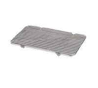RUWLFE Grille de Refroidissement en Acier Inoxydable, Support à pâtisserie antiadhésif, Plaque Cuisson for Four, Macarons, Pain, Biscuits, Barbecue, Grille pour Main Gauche et Droite(31x20x1.5cm)