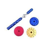 RUWLFE Kit d'outils d'ouvreur de Montre ouvreur boîtier, Ouverture avec 3 Matrices Outil réparation dissolvant Couverture arrière pour Montre