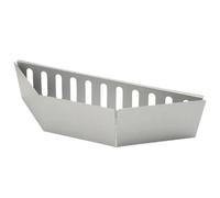 RUWLFE Paniers à Charbon de Bois for Barbecue, Outils Porte-briquettes, Fourniture conteneurs Robustes for Bouilloire fumée, grilles grillades, 1 pièces pour Barbecues Charbon