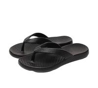 RUWLFE Pantoufles d'été for femmes, pantoufles confortables à semelle souple, légères for pour Piscine, Plage(Black,38-39)