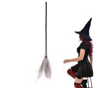 Ruwshuuk Balai de sorcière pour petits - Accessoire de déguisement - Décoration pour jeu symbolique de porche jardin Costumes Cosplay Fête d'Halloween