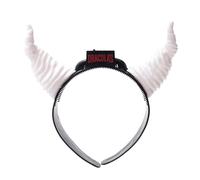 Ruwshuuk Bandeau cornes de diable - Bandeau à cornes clignotantes LED pour Halloween | Accessoire de costume pour danse, cosplay, carnaval, spectacle sur scène, fête, événement