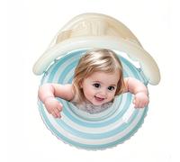 Ruwshuuk Bouée de Piscine pour Bébé,Bouée Sécurité Enfant Débutant Gonflable | Flotteur Sucette avec Protection Solaire pour Jeux Extérieur Plage Lac Piscine