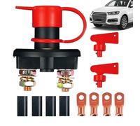 Ruwshuuk Bouton Isolateur de Batterie - Poignée de Commande de Batterie - Bouton De Gestion De Puissance Automobile | pour Voiture Véhicule Camping-car SUV Camion Automobile