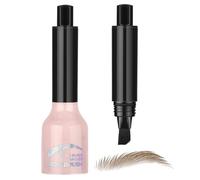 Ruwshuuk Brosse à teinter les sourcils, teinte pour sourcils - Brosse à sourcils teintée,Teinture pour sourcils longue durée, anti-taches de couleur des sourcils, brosse à sourcils coudée