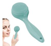 Ruwshuuk Brosse de lavage du visage en silicone - Brosse nettoyante pour le visage | Brosse de lavage du visage avec poignée multifonctionnelle, ultra douce, portable, résistante à l'eau,