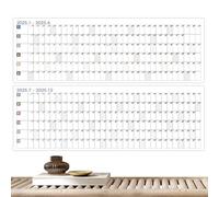 Ruwshuuk Calendriers muraux 2025 - Grand calendrier mural annuel 2025 - Grand calendrier de planification | Calendrier de l'année complète, calendrier mural annuel, calendrier mural de 12 mois,