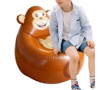 Ruwshuuk Canapé gonflable, chaise pliante en forme d'animal, canapé à air - pour enfants, pour l'extérieur, le camping, la plage, les voyages, pour l'intérieur, la cour, pour