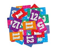 Ruwshuuk Carte flash avec multiplications, cartes avec multiplications | Cartes d'information pour le graphique de la table des multiplications pour l'apprentissage des mathématiques | Lot de