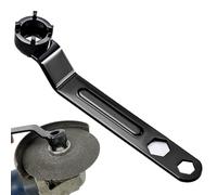 Ruwshuuk Clé Pour Meuleuse D'angle,Outil de Clé à Fourche - Dispositif À Quatre Griffes Antidérapant Ergonomique Pour Écrou De Blocage D'arbre Pour Mécanique, Construction De Plates-Formes Et