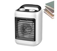 Ruwshuuk Climatiseur Personnel | Ventilateur Rafraîchisseur d'Air pour Chambre - Modes Réglables Silencieux avec Humidificateur - Rafraîchisseur d'Air Compact pour Bureau Domicile et Voyage