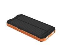 Ruwshuuk Coque de chargeur de panneau solaire | Boussole intégrée | Coque de protection avec lumière pour aventure, randonnée, camping, sac à dos