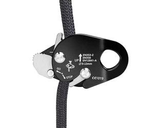 Ruwshuuk Descendeurs pour corde d'escalade, descendeur autobloquant réglable en aluminium | Équipement d'escalade - Pour arbre, roche, montagne, évasion, incendie, travail en plein air