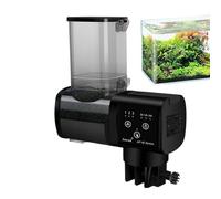 Ruwshuuk Distributeur de Nourriture pour Aquarium | Distributeur Automatique pour Tortues 500ml,Doseur Grande Capacité pour Voyage, Maison, Étang, Quotidien, Vacances - Idéal Débutants et Passionnés