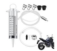Ruwshuuk Extracteur De Liquide De Frein,Extracteur D'Huile Pour Petit Moteur - Kit De 12 Pièces Pour Extraction D'air Changement Embrayage Automobile Moto Tondeuse Bateau