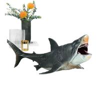 Ruwshuuk Figurine de requin - Modèle réaliste de requin, outil éducatif à collectionner, décoration marine pour enseignement de biologie, activités pédagogiques et jeu symbolique