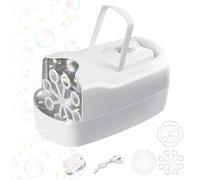 Ruwshuuk Générateur de Bulles pour Cérémonies de Mariage | Jouet À Souffler Automatique Et Amusant | Distributeur de Bulles d'Extérieur,pour Fête Extérieur Anniversaire Pâques Noël Garçons Filles