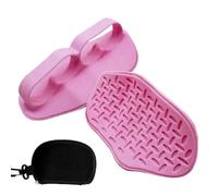 Ruwshuuk Guide d'haltérophilie, poignées de levage de poids pour hommes, poignées de levage à main sans | Entraînement antidérapant Paume Protection d'entraînement ergonomique Gants pour