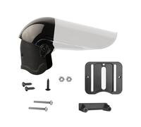 Ruwshuuk Housse Pluie Appareil Moto - Protecteur Solaire pour Appareils Mobiles,Protection Étanche Élargie pour Visière De Casque Conducteur Scooter Livreur Vélo Navigation