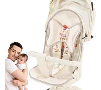 Ruwshuuk Housse Rafraîchissante pour Poussette Bébé - Rafraîchisseur de Siège Auto | Tissu Glacé Respirant avec Gel Lavable et Aération pour Confort et Protection Thermique