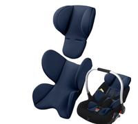 Ruwshuuk Insert de siège auto pour bébé | Soutien de la tête et du corps | Coussin extra doux pour siège auto, poussette, landau, chaise longue, coussin de soutien de la tête et du corps pour enfants