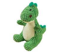 Ruwshuuk Jouet couineur pour chien - Dinosaure en peluche pour mâcher