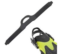 Ruwshuuk Lot de 2 paires de sangles de palmes réglables pour le surf, la plongée, la pêche, , la piscine