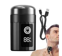 Ruwshuuk Mini rasoir électrique imperméable sans fil avec recharge USB pour rasage humide/sec et soin du corps, idéal pour les voyages