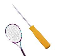 Ruwshuuk Outils de corde de badminton, corde awl pour tennis - Râpe du cône de réparation du cône crochet - Couin pour raquette professionnel, extracteur d'assistance pour cordes