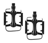 Ruwshuuk Pédales de vélo de route | Lot de 2 pédales plates pour vélo de route - Crampons antidérapants - Repose-pieds à plaque légère - Accessoires de cyclisme pour VTT City Touring