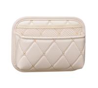 Ruwshuuk Sac de rangement pour siège de voiture | Sac de rangement pour dossier de siège de voiture | Accessoires de véhicule Conteneur poubelle en cuir étanche pour la plupart des véhicules Porte