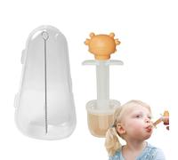 Ruwshuuk Seringue pour bébé pour médicaments, distributeur de médicaments pour - Compte-gouttes de médecine liquide orale pour,Ustensiles d'alimentation pour bébé, seringue compte-gouttes, sucette