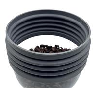 Ruwshuuk Soufflet en silicone, pompe en silicone pour moulin à café, outil de nettoyage de moulin à café, outil de nettoyage flexible pour moulin à café, soufflet de libération du moulin à café
