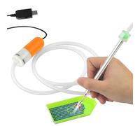 Ruwshuuk Stylo Dot Rhinestone, stylo art de strass, peinture sous vide avec stylo à strass électrique - Outil d'art rechargeable automatique pour adultes, outil de dessin calme silencieux pour