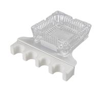 Ruwshuuk Support de canne de billard pour table | Griffe de support de canne de billard à cinq places, support portable antidérapant pour joueurs, amateurs, famille, amis, décoration