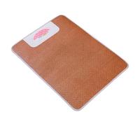 Ruwshuuk Tapis Rafraîchissant pour Chien, Accessoire de Canin, Tapis en Rotin Résistant à l'usure Fournitures pour Animaux pour Lit Canapé Intérieur Extérieur Cage Chenil Voiture Chiens