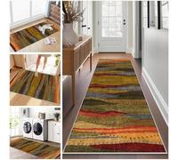 Ruxevnsy Tapis Cuisine Devant Evier Antidérapant et Lavable 40 x 60 cm Tapis Couloir Long Moderne, Paillasson Interieur Entree Long Tapis de Passage pour Couloir Cuisine Chambre Entrée Buanderie
