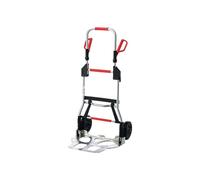 RUXXAC Diable de transport pliable tube d'acier aluminium hauteur 1 250 mm lo...