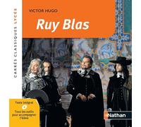 Ruy Blas - Victor Hugo - Edition pédagogique Lycée - Carrés classiques Nathan