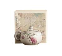 Ruyao Tea Chinese Retro Filter Single Pot Home Pivoine Fleur Beauty-Pot [ Boîte]