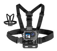 Ruycllo Mini Support de Poitrine pour Smartphone, Harnais Chesty, Ceinture pour Caméra d’Action Compatible avec GoPro, DJI Osmo, SJCAM, iPhone, Samsung Galaxy pour Cyclisme, Ski, Trekking