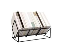 ruyi-1986 Bibliothèques Étagère de Bureau en Fer rétro, Support Rangement for CD, for la Maison, Le dortoir et