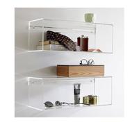 ruyi-1986 Bibliothèques Support de Rangement Mural Transparent, Armoire Murale en Acrylique for cosmétiques Salle Bains, présentoir