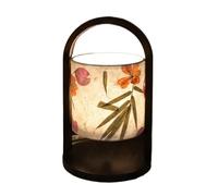 ruyi-1986 Lampes de Table Lampe de Table en Papier, Lampe Chambre à Coucher, Portable, Rechargeable, rétro, Zen, décorative