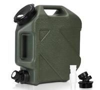 RUYI Bidón de Agua Con Grifo y Tapa de Rosca, bidón de Agua Para Camping, Sin BPA, depósito de Agua portátil Con ASA Para Caravana, Picnic