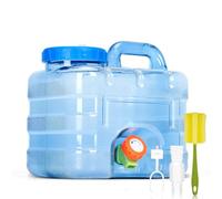RUYI Bidon d'eau avec robinet et couvercle à visser, sans BPA, réservoir d'eau potable, portable avec poignée, pour caravane, pique-nique, randonnée, mise à niveau 7,5 L