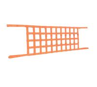 RUYICZB Filet de Chargement pour Jeep Wrangler, Filet de Chargement en Maille Filet de Toit pour hamac Compatible avec Jeep Wrangler YJ TJ JK JKU JL JLU Gladiator JT 1987-2023,Orange