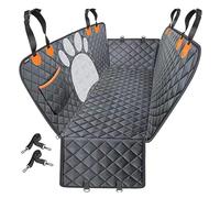 RUYICZB Housse de siège de Voiture pour Chien pour Animaux de Compagnie 100% imperméable Housse de siège Hamac 600D Robuste Anti-Rayures,Gris